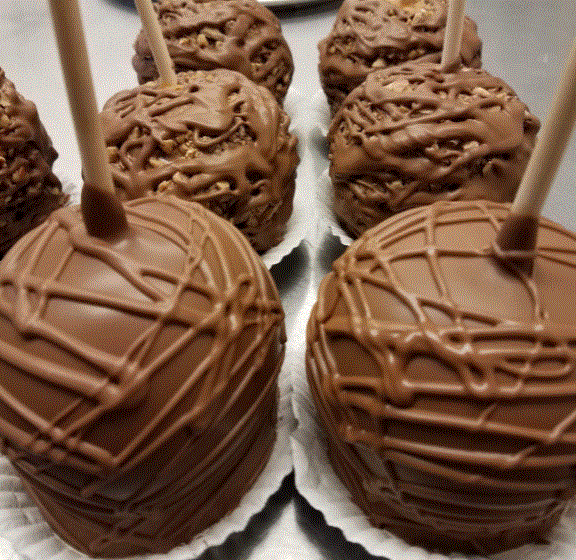 Chocolate Caramel Apples